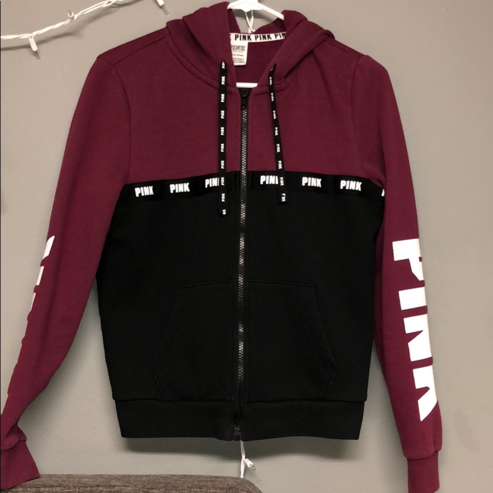 Small pink VS zip up